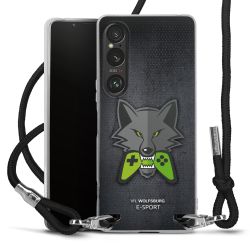 Carry Case Stoff schwarz/silber