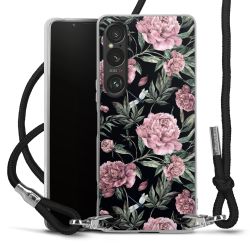 Carry Case Transparent Fabric black/silver