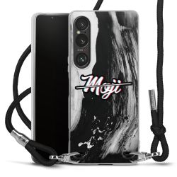 Carry Case Stoff schwarz/silber