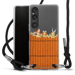 Carry Case Stoff schwarz/silber