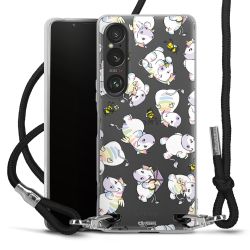 Carry Case Stoff schwarz/silber