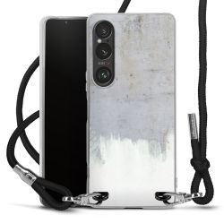 Carry Case Transparent Fabric black/silver