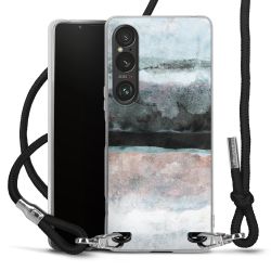 Carry Case Transparent Fabric black/silver