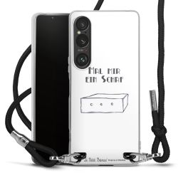 Carry Case Stoff schwarz/silber