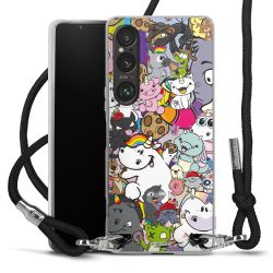 Carry Case Stoff schwarz/silber