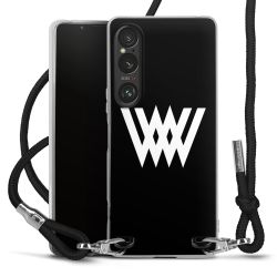 Carry Case Stoff schwarz/silber