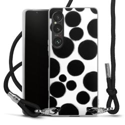 Carry Case Transparent Fabric black/silver