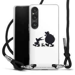 Carry Case Stoff schwarz/silber