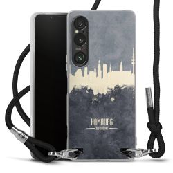 Carry Case Stoff schwarz/silber