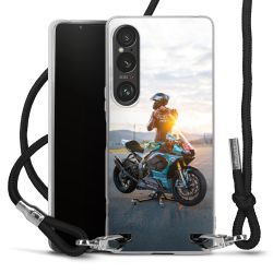 Carry Case Stoff schwarz/silber