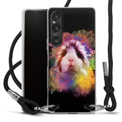 Carry Case Stoff schwarz/silber