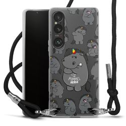 Carry Case Stoff schwarz/silber