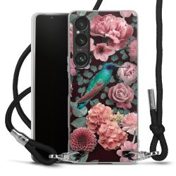 Carry Case Transparent Fabric black/silver