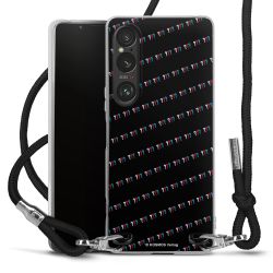 Carry Case Stoff schwarz/silber