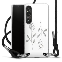 Carry Case Transparent Fabric black/silver