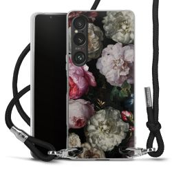 Carry Case Transparent Fabric black/silver