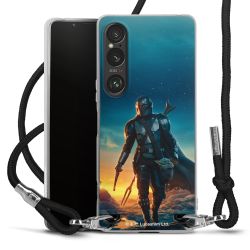 Carry Case Stoff schwarz/silber