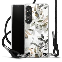 Carry Case Transparent Fabric black/silver