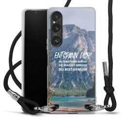 Carry Case Stoff schwarz/silber