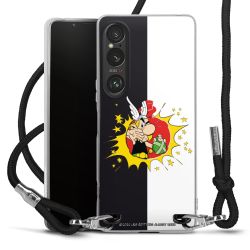 Carry Case Stoff schwarz/silber