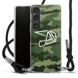 Carry Case Stoff schwarz/silber