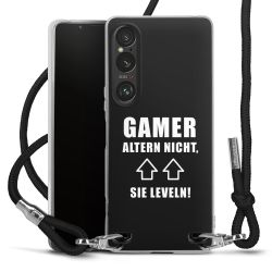 Carry Case Stoff schwarz/silber