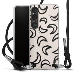 Carry Case Transparent Fabric black/silver