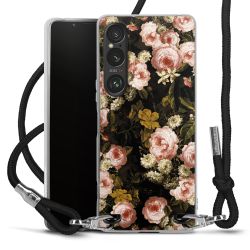 Carry Case Transparent Fabric black/silver