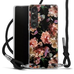 Carry Case Transparent Fabric black/silver