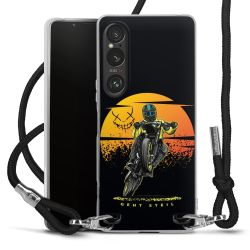 Carry Case Stoff schwarz/silber