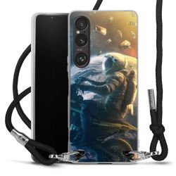 Carry Case Stoff schwarz/silber