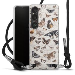 Carry Case Transparent Fabric black/silver