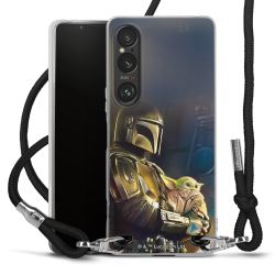 Carry Case Stoff schwarz/silber