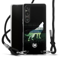 Carry Case Stoff schwarz/silber