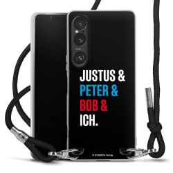 Carry Case Stoff schwarz/silber