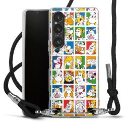 Carry Case Stoff schwarz/silber