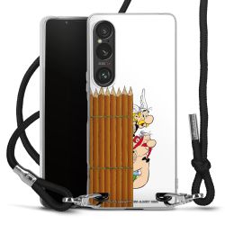 Carry Case Stoff schwarz/silber