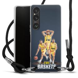 Carry Case Stoff schwarz/silber