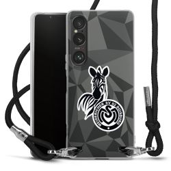 Carry Case Stoff schwarz/silber