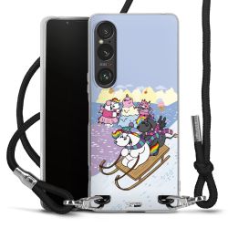 Carry Case Stoff schwarz/silber