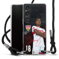 Carry Case Stoff schwarz/silber