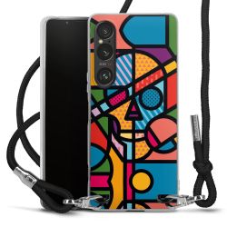 Carry Case Fabric black/silver