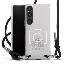 Carry Case Stoff schwarz/silber