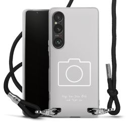 Carry Case Stoff schwarz/silber