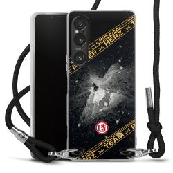 Carry Case Stoff schwarz/silber