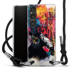 Carry Case Fabric black/silver