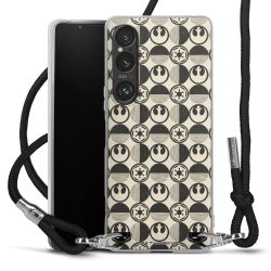 Carry Case Stoff schwarz/silber