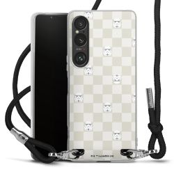 Carry Case Stoff schwarz/silber