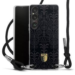 Carry Case Stoff schwarz/silber