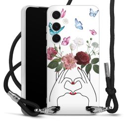 Carry Case Transparent Fabric black/silver